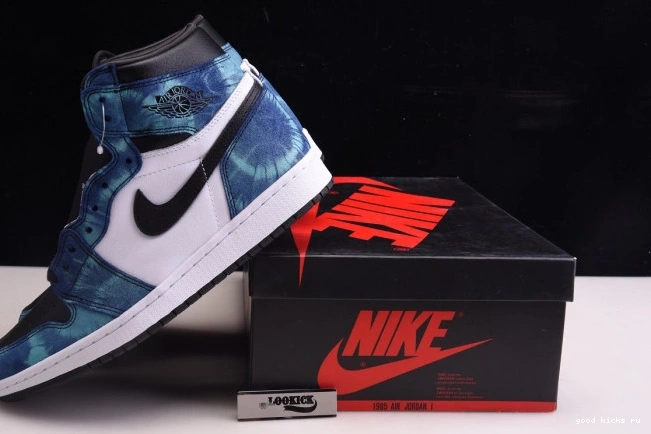 OG Tie-Dye High CD0461-100 Air 1 Jordan 0804